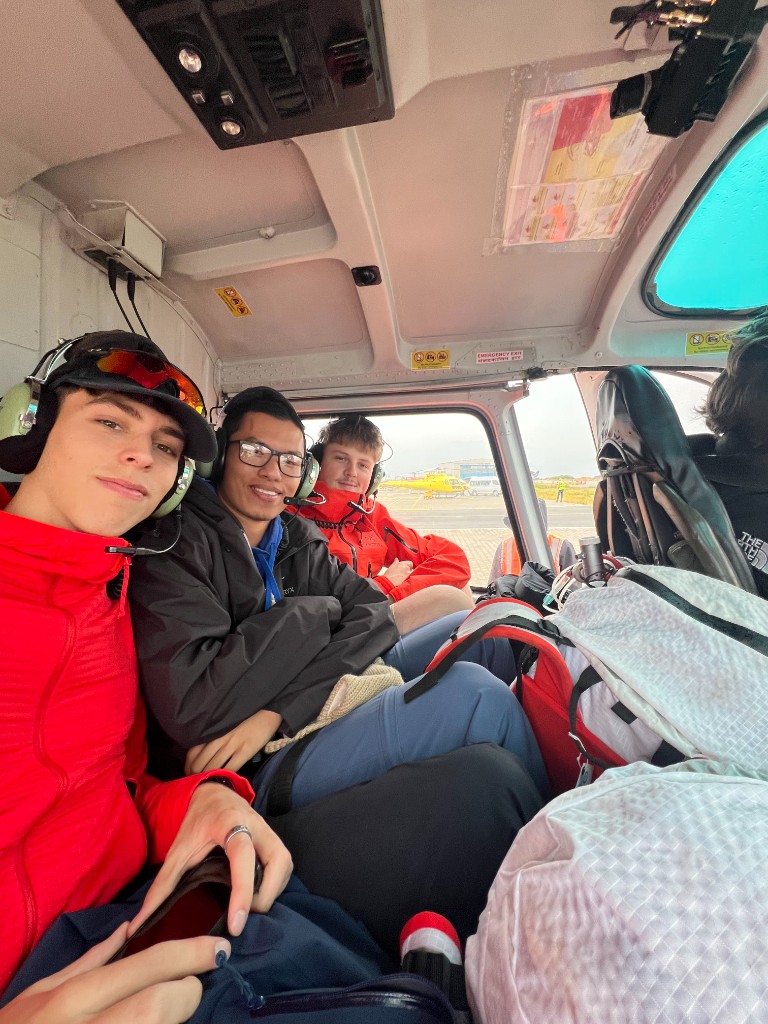 Helicopter to Lukla